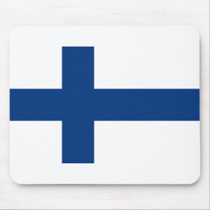 Finland Flagga Musmatta
