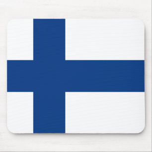 Finland Flagga Musmatta