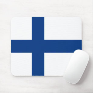 Finland flagga musmatta