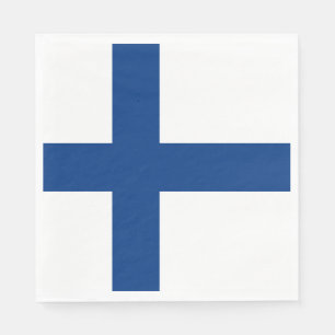 Finland flagga pappersservett