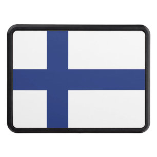Finland flagga skydd för dragkrok