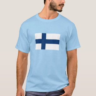 Finland Flagga T Shirt
