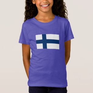 Finland Flagga T Shirt