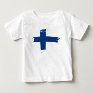 Finland flagga t shirt