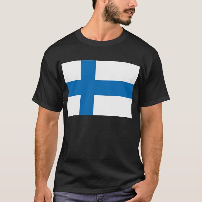 Finland flagga tröja (Framsida)