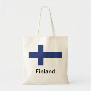 Finland Flagga Tygkasse
