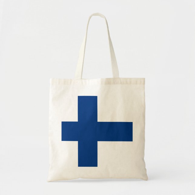 Finland Flagga Tygkasse (Framsidan)
