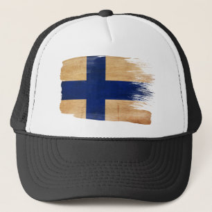 Finland flaggatruckerkeps keps