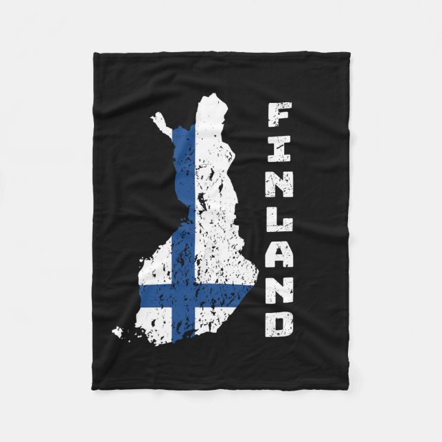 Finland Fleecefilt (Framsidan)