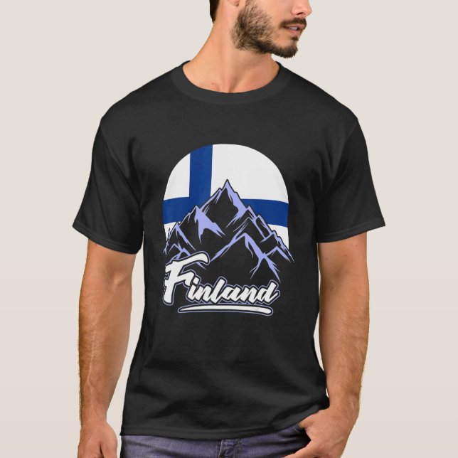 Finland för Women Lapp Finlandia Manar Sisu Laplan T Shirt (Framsida)