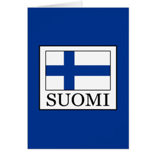 Finland Hälsningskort