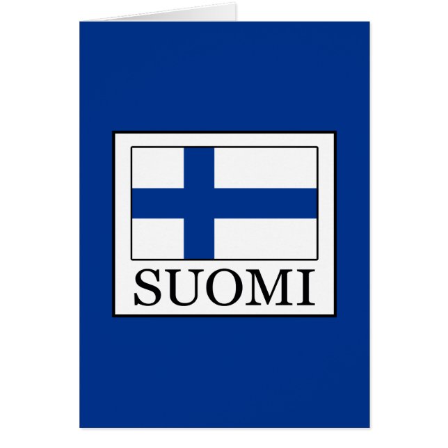 Finland Hälsningskort (Framsidan)