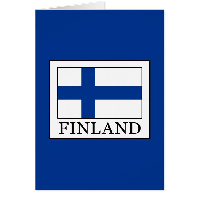 Finland Hälsningskort (Framsidan)