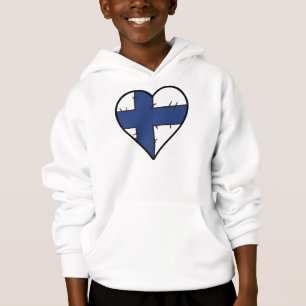 Finland Heart Finlands Flagga T Shirt