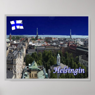 Finland - Helsingfors - Helsingfors - Poster