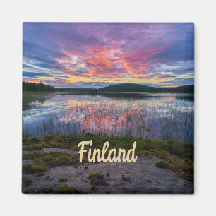 Finland Helsingfors norra Europa Magnet