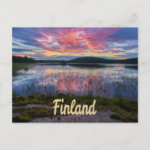 Finland Helsingfors norra Europa Vykort
