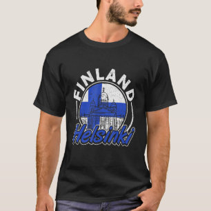 Finland Helsingfors Suomi T Shirt