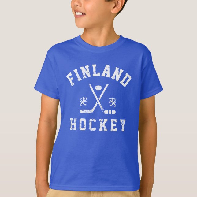 Finland Ice Hockey T-Shirt (Framsida)