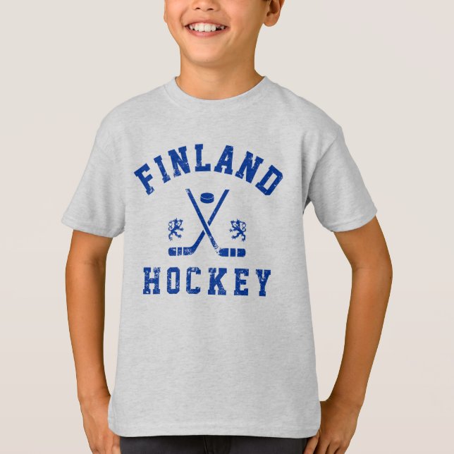 Finland Ishockey T-Shirt (Framsida)