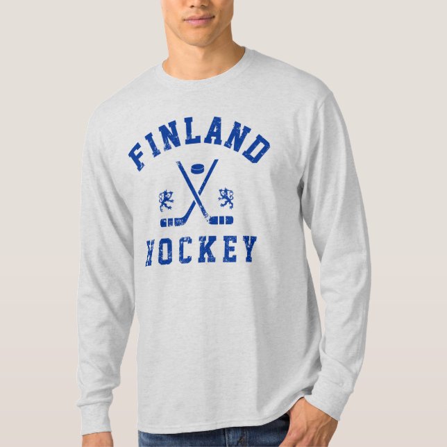 Finland Ishockey T-Shirt (Framsida)