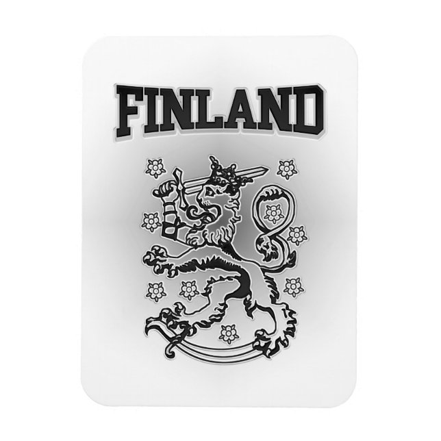Finland Jackar Arm Magnet (Vertikal)