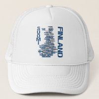FINLAND KARTA hat
