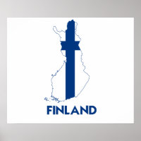 FINLAND KARTA