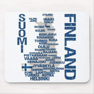 FINLAND KARTAmousepad Musmatta