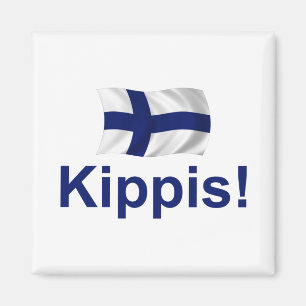 Finland Kippis! (Jubel!) Magnet