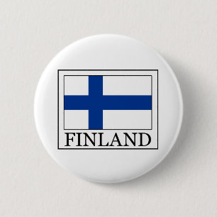 Finland klistermärke knapp