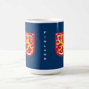 Finland lejon mugg