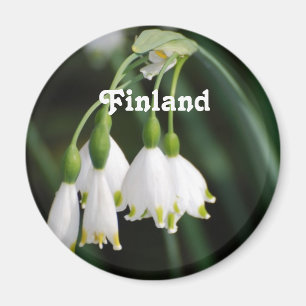 Finland liljekonvalj magnet