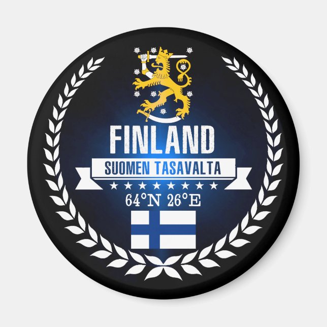 Finland Magnet (Framsidan)