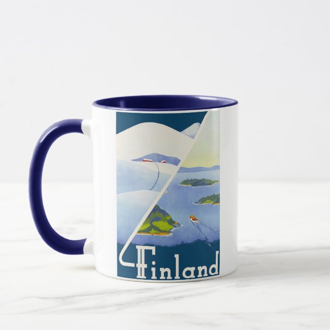 FINLAND MUGG (Vänster)