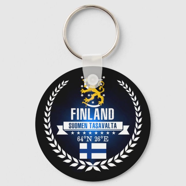 Finland Nyckelring (Framsida)