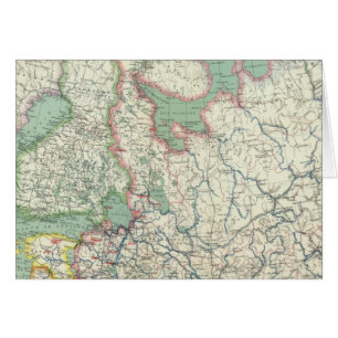 Finland och Ryssland Hälsningskort