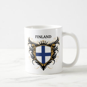 Finland [personifiera], kaffemugg
