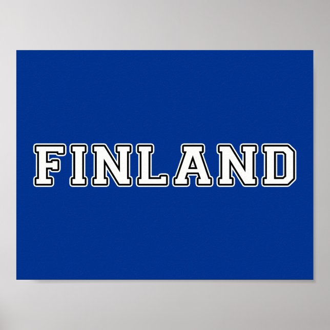 Finland Poster (Framsidan)