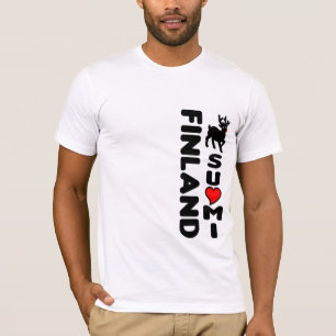 Finland Reindeer T-shirt