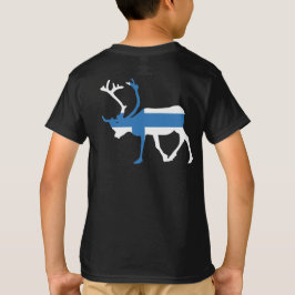 Finland Ren Tröja för Barn T-shirt