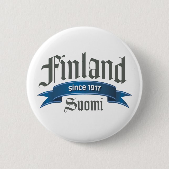 Finland sedan 1917 knapp (Framsida)