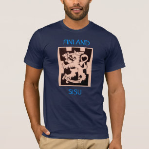 Finland-Sisu T-tröja Tee Shirt