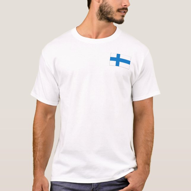 Finland SISU T-tröja Tröja (Framsida)