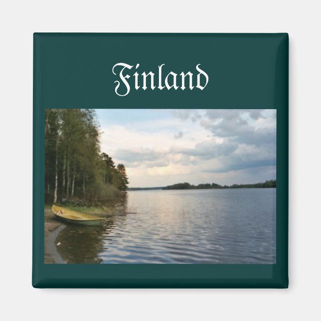 Finland Sjö Magnet (Framsidan)
