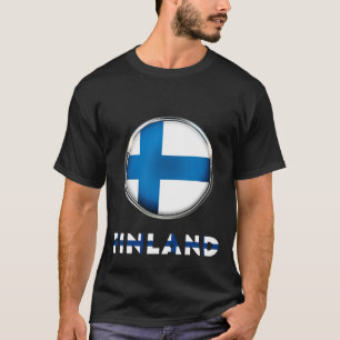 FINLAND speciell Black T Shirt