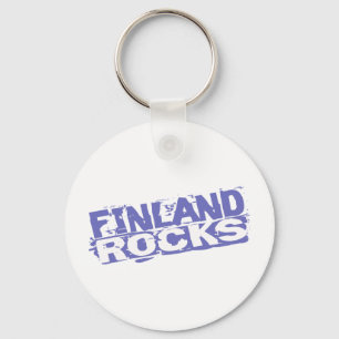 Finland Sten Nyckelring