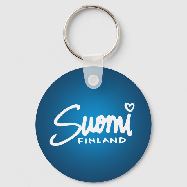 Finland Suomi 2 Nyckelring (Framsida)