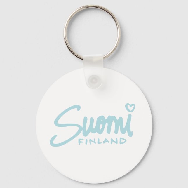 Finland Suomi 5 Nyckelring (Framsida)