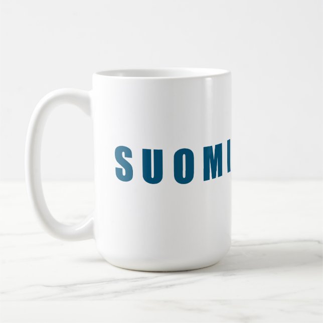 Finland Suomi Kaffemugg (Vänster)
